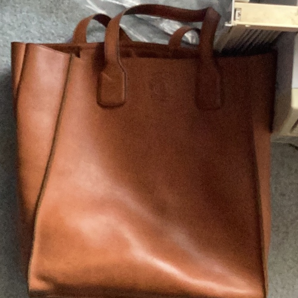 Leather Ghurka bag tan